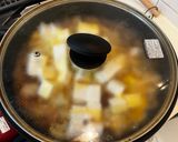 生姜香るキャベツと豆腐の卵とじ煮作り方14写真