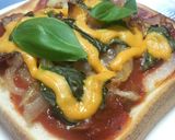 生のバジルはスゴい！イタリアントースト☆作り方5写真