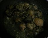 あさりとシメジの酒蒸しパスタ作り方1写真