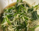 1/2の食材「えのもやほうれんナムル」作り方3写真