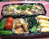 ★'03.4月の お弁当★作り方13写真