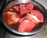 牛肉のトマト煮込み作り方1写真