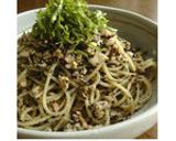 まっくろくろすけ胡麻パスタ(・ω・)ノ作り方6写真