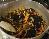 芽ひじきと鶏の煮物作り方6写真