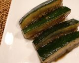 なすとズッキーニの揚げない煮浸し作り方6写真