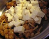 簡単絶品！おろしのたれで　なめこ豆腐丼♪作り方3写真