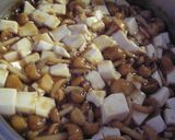 簡単絶品！おろしのたれで　なめこ豆腐丼♪作り方4写真