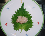 れんこんと鶏ミンチのしそはさみ揚げ作り方3写真