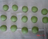 大麦若葉青汁粉入りプチパン☆甘納豆入り作り方2写真