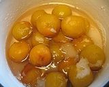 梅のとろっと甘煮作り方4写真