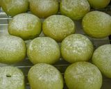 もちもち抹茶パン　ホワイトチョコ＆きなこ作り方7写真
