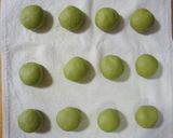 HB捏ね～抹茶パン＆抹茶豆ぱん作り方2写真