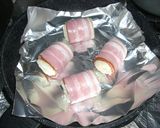 本当に5分!お弁当にベーコンおむすび☆作り方4写真