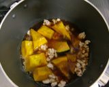 かぼちゃの肉あんかけ！作り方4写真