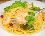 パクチー香るトムヤムクンパスタ作り方11写真