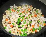 豚肉と豆の混ぜご飯作り方2写真