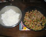 豚肉と豆の混ぜご飯作り方6写真