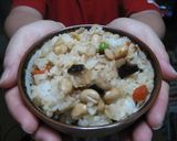 豚肉と豆の混ぜご飯作り方8写真