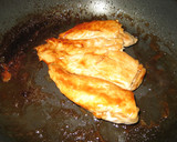 鶏肉と戻し汁（干しシイタケ）の炒め煮作り方4写真