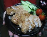 鶏肉と戻し汁(干しシイタケ)の炒め煮作り方5写真