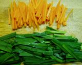 ヘルシー!もやしと彩り野菜のピリ辛あえ!作り方1写真