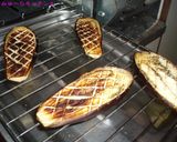 茄子☆葱味噌のせ焼き作り方3写真