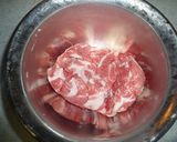 豚こまキムチーズ焼き作り方1写真