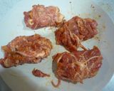 豚こまキムチーズ焼き作り方4写真