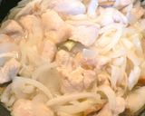 濃厚チキンクリームストロガノフ風♬♬作り方4写真