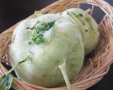 コールラビの一夜漬け作り方1写真