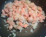 サーモンクリームパスタ作り方4写真