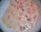 サーモンクリームパスタ作り方5写真