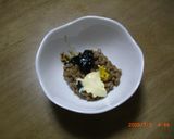 納豆★海苔の佃煮★マヨのまぜまぜごはん作り方1写真