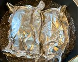 フライパンで鮭ときのこのホイル焼き？作り方7写真