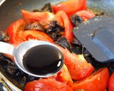 トマトと木耳の卵炒め作り方4写真