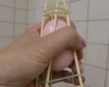 お花のゆで卵（紅しょうが風味）お弁当に♪作り方4写真