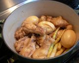姫竹と手羽元の煮物☆卵も入れてね♪作り方5写真