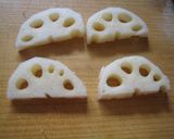 れんこんの肉巻きフライ作り方1写真