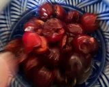 さくらんぼとメロンのクラフティ🍒作り方1写真