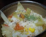 スープでご飯作り方2写真