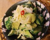 酒の肴にも☆辛子味噌きゅうりの即席漬物♪作り方8写真