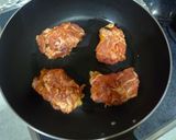 豚こまキムチーズ焼き作り方5写真