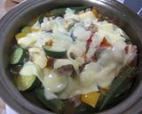 鶏と夏野菜のトロトロチ～ズのせ作り方5写真