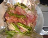 鶏と野菜のホイル焼き作り方4写真