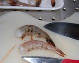 紹興酒当選記念！エビチリ作り方2写真