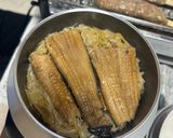 穴子と長ネギの釜飯作り方3写真