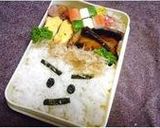 ◆金髪モヒカン＊おかか頭のおにぎり君◆作り方5写真