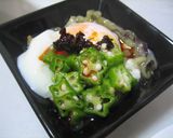 ツルツル茄子の温玉のっけ★☆作り方5写真