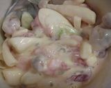 豚肉としめじのジューシー熱々かき揚げ♪作り方2写真