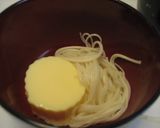 暑い夏に！　卵豆腐と素麺の冷たいお吸い物作り方3写真